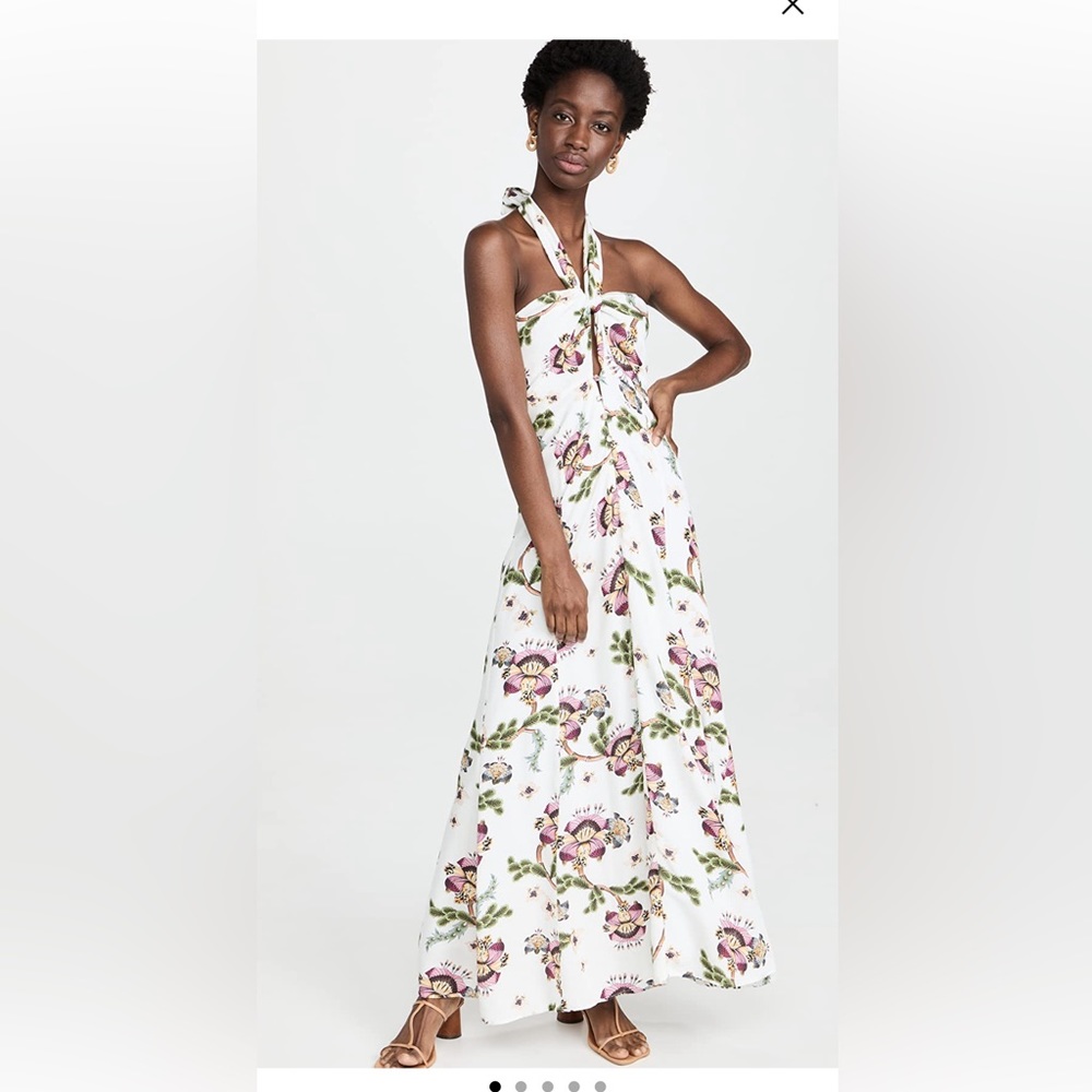 Agua Bendita Beck Varenna Halter Dress